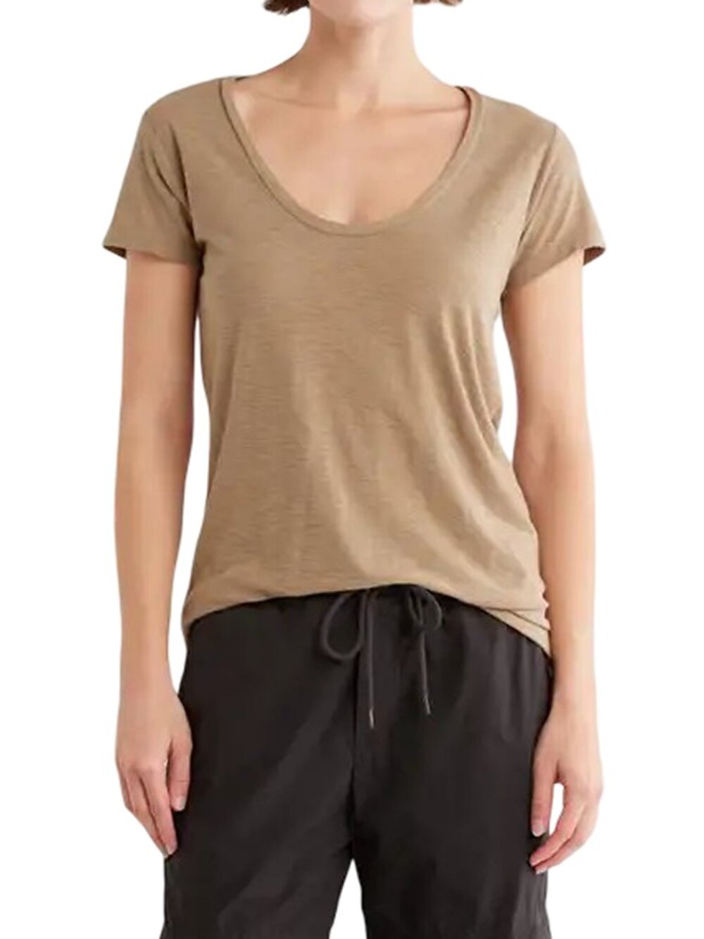 James Perse Deep V-Neck T-Shirt